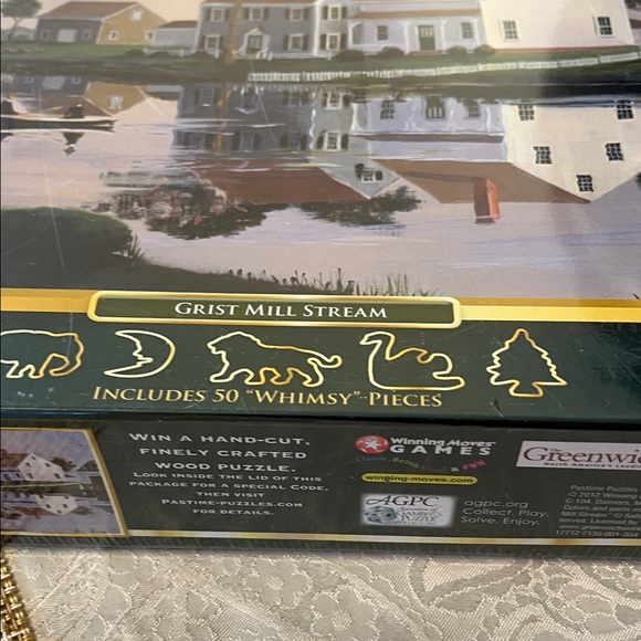 500 Piece Puzzle - Gristle Mill Stream by Sally Caldwell Fisher - Picture 3 of 5